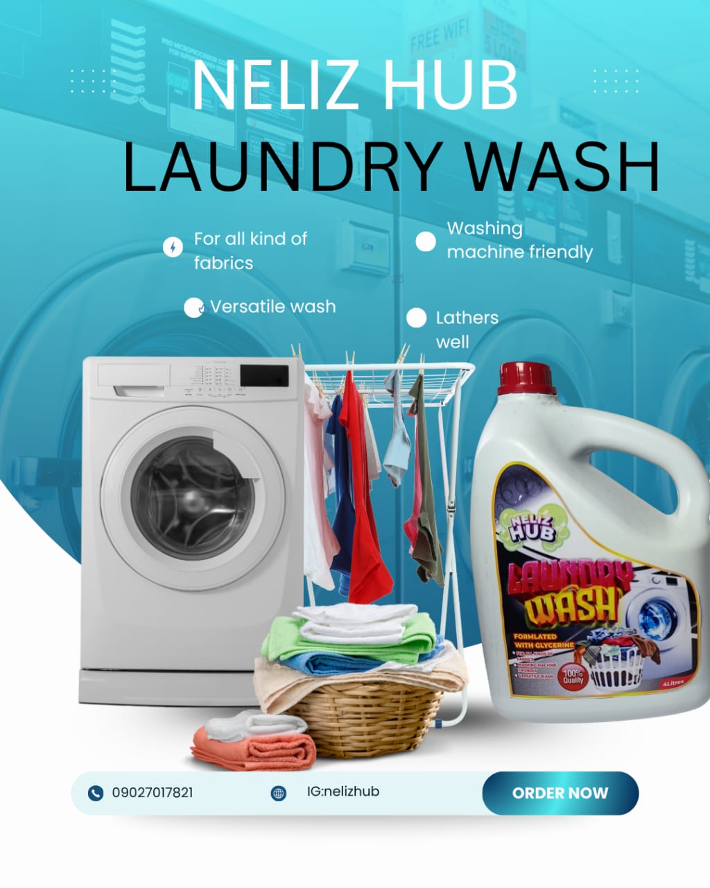 4L LAUNDRY WASH