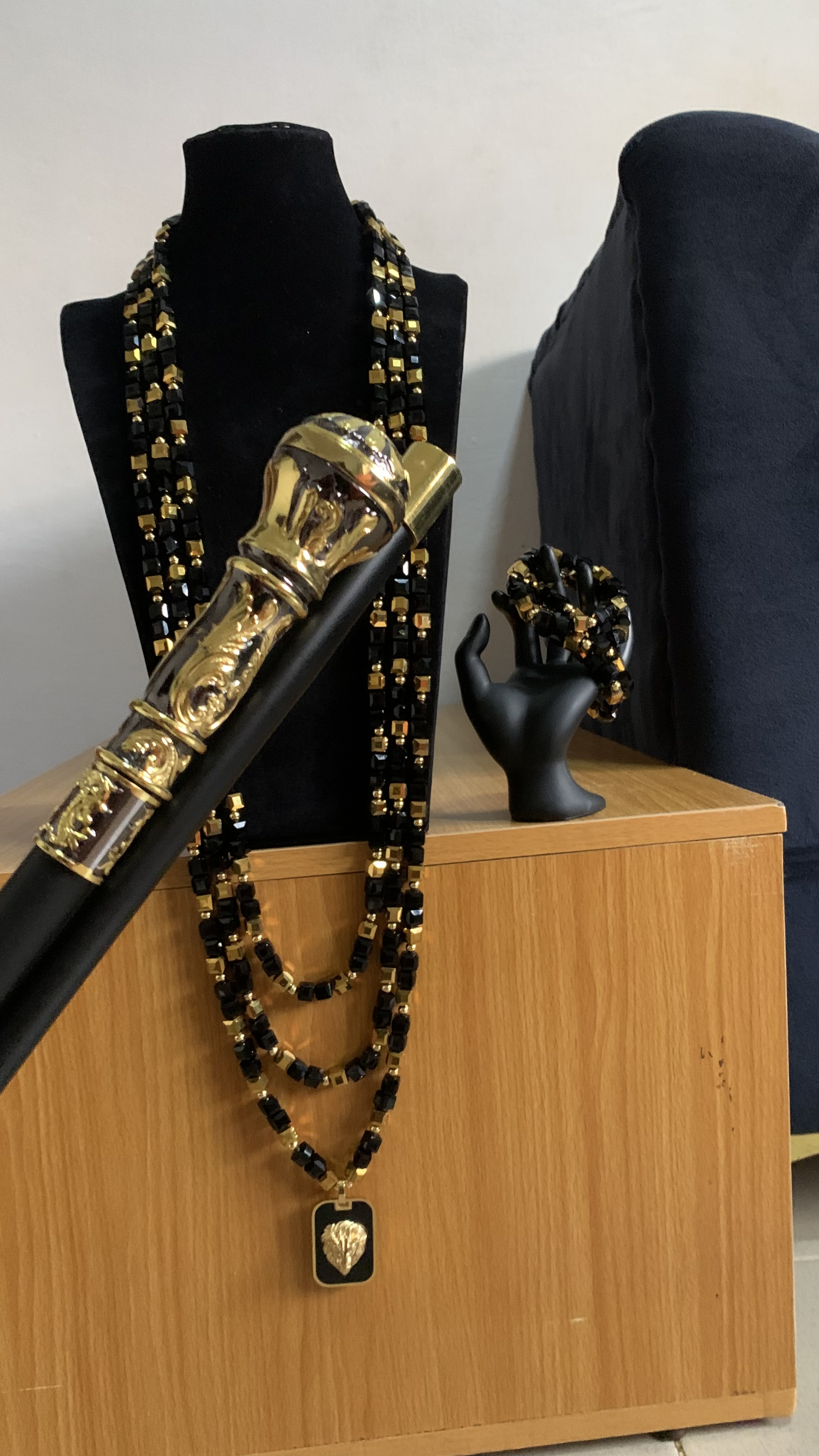 ✨Men Bead Necklace (with walking stick)✨