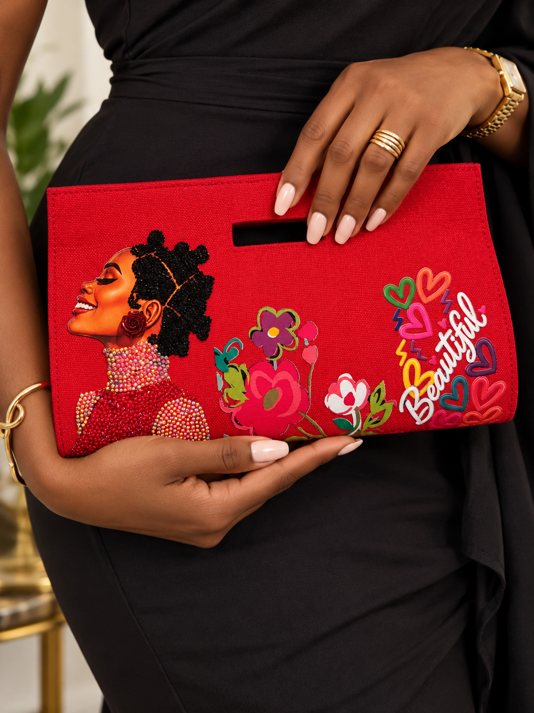Premium clutch purse
